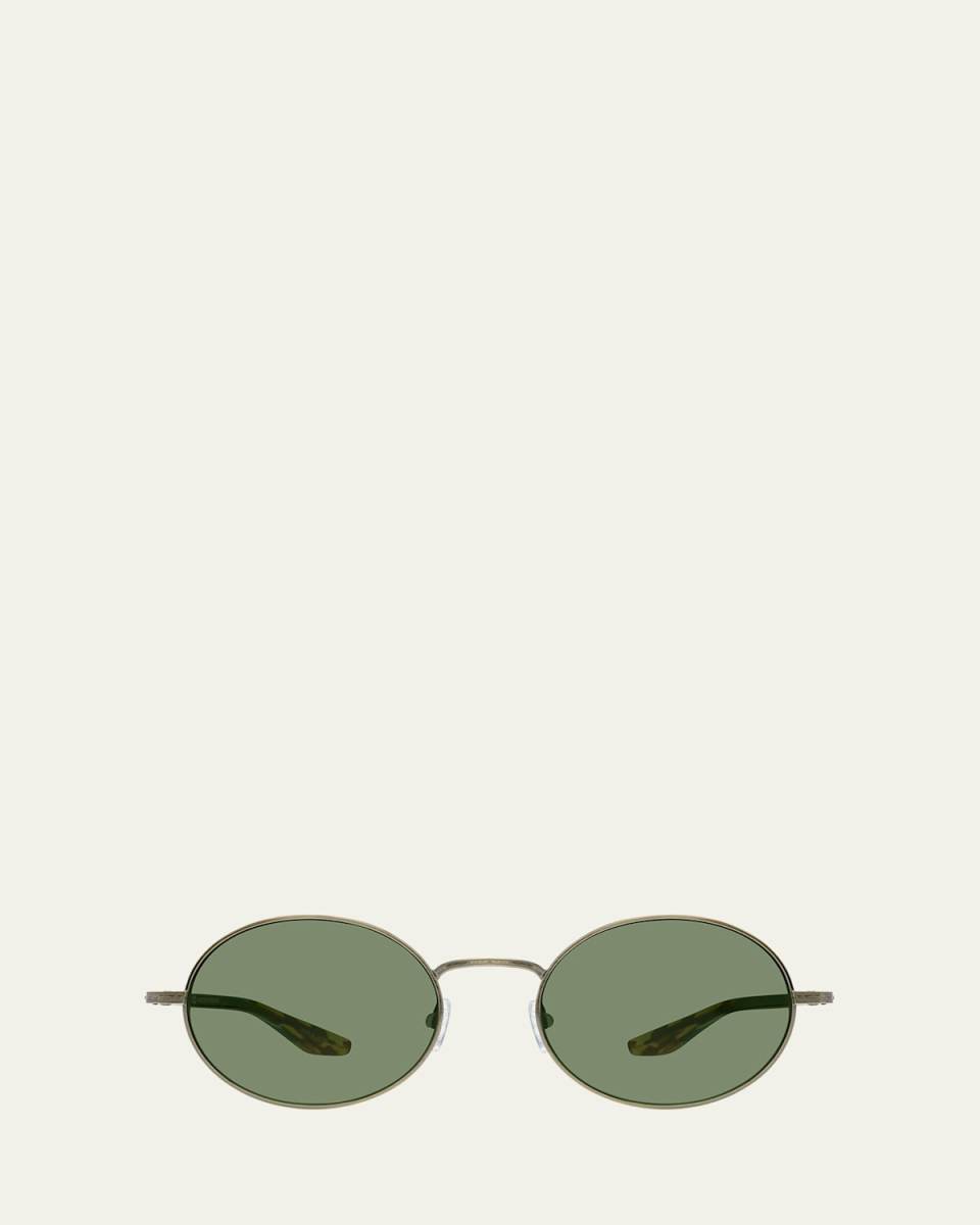 Anamcara Metal Oval Sunglasses